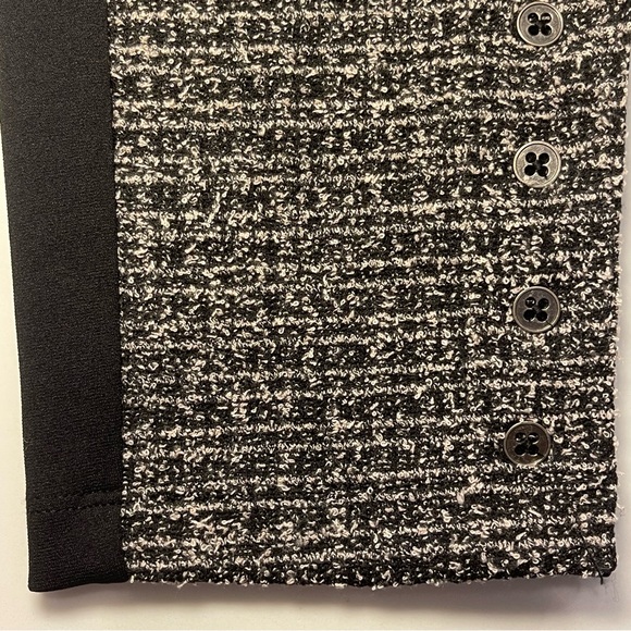 Anthropologie Black and Tan Tweed Skinny Leggings - Picture 5 of 16